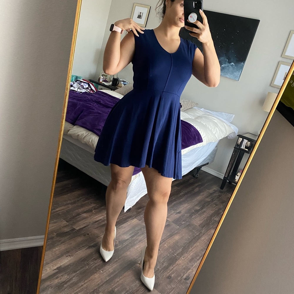 Dark Blue Dress